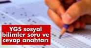 YGS sosyal bilimler soruları ve cevapları | YGS sosyal bilimler soruları çöz