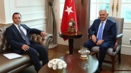 Yıldırım, Anayasa Mahkemesi Başkanı Arslan'ı kabul etti