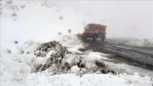 Yoğun kar ve sis nedeniyle kapatılan Van-Bahçesaray kara yolu ulaşıma açıldı