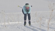 Yüksekovalı kayakçılar yarışlara iddialı hazırlanıyor