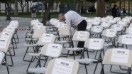 Yunanistan&#039;da &#039;boş sandalye&#039; protestosu