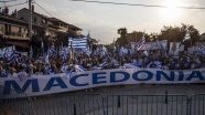 Yunanistan-Makedonya isim sorunu görüşmeleri protesto edildi