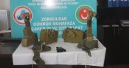 Zonguldak Limanı'nda operasyon! Anti-tank füzesi ele geçirildi...