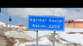 2 bim 200 Rakımdaki Eğribel Geçidi de Aşılıyor!