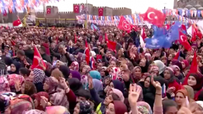 Cumhurbaşkanı Erdoğan: CHP İstiklal Marşımızı söylemeyenlerle ittifak halinde