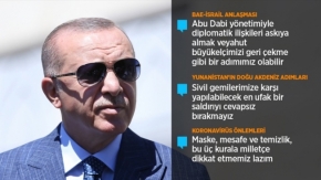 Cumhurbaşkanı Erdoğan: Sivil gemilerimize karşı yapılabilecek en ufak bir saldırıyı cevapsız bırakamayız