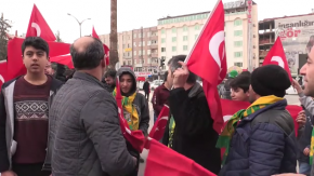 Adıyaman’da vatandaşlardan askere sevgi gösterisi