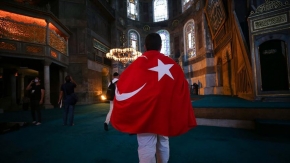 Ayasofya i Kebir Cami i Şerifi&#039;ne ziyaretler devam ediyor