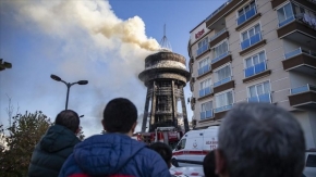 Başkentte gök bilim merkezinde yangın