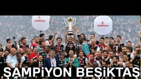 Beşiktaş şampiyonluk kupasına kavuştu