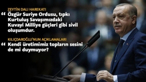 Cumhurbaşkanı Erdoğan: ÖSO, Kuvayi Milliye güçleri gibi sivil oluşumdur