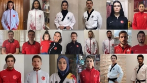 Taekwondo Milli Takım sporcuları hazırladıkları videoyla &quot;evde kal&quot; çağrısı yaptı