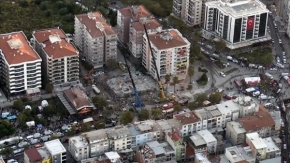 Polis helikopterinden İzmir havadan görüntülendi