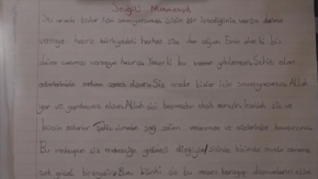 Mehmetçik öğrencilerin mektuplarıyla moral buluyor