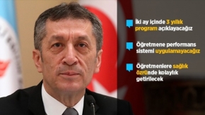 Milli Eğitim Bakanı Selçuk: 3 yıllık bir program açıklayacağız