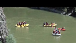 “Rafting”e yeni tarz: Böyle Sünnet Konvoyu Görülmedi!