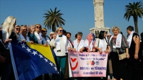 Srebrenitsa annelerinden, Diyarbakır annelerine destek