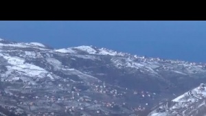 Trabzon&#039;da Bordo-Maviye Kar Beyazı eklendi